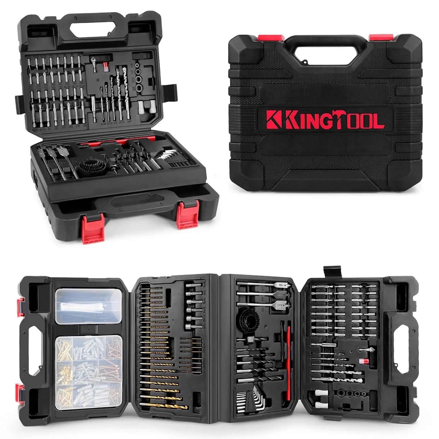 KingTool 418-PCS bit set in foldable case